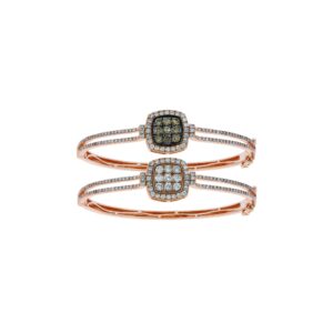 Bangle 3.1Ct White & Brown Diamond <br>PJBA-27534WBR