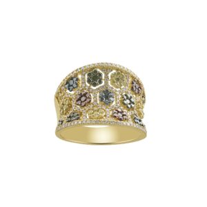 Ring 1.36Ct Multi Diamond <br>PJR-12450MLT