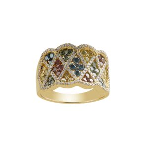Ring 1.39Ct Multi Diamond <br>PJR-13480MLT