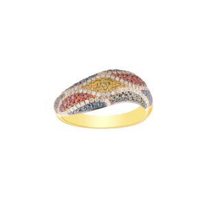 Ring 0.76Ct Multi Diamond <br>PJR-14727MLT