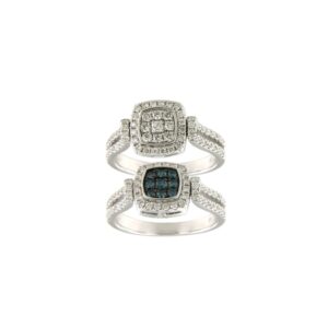 Ring 0.98Ct White Diamond <br>PJR-25990WNB