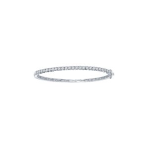 Bangle 2Ct White Diamond <br>PLBA-13663WHT