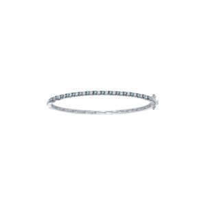 Bangle 0.98Ct White Diamond <br>PLBA-13823WBL