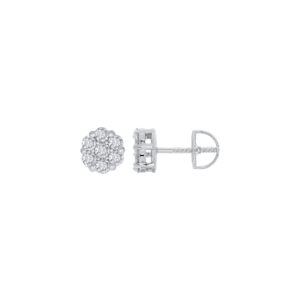 Earring 1.03Ct White Diamond <br>PLE-14522WHT