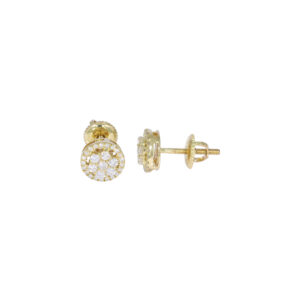 Earring 0.47Ct White Diamond <br>PLE-18697WHT