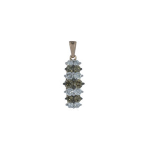 Pendant 0.75Ct White & Brown Diamond <br>PLP-11381BRN