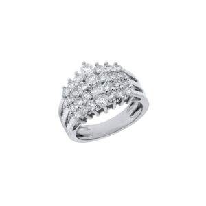 Ring 2.01Ct White Diamond <br>PLR-06017WHT