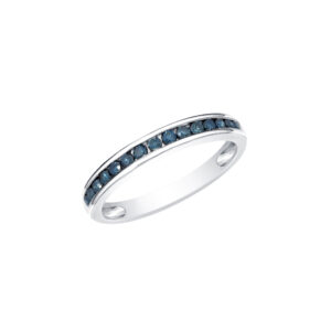 Ring 0.49Ct Blue Diamond <br>PLR-12129BLU