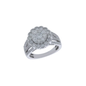 Ring 2.04Ct White Diamond <br>PLR-15871WHT