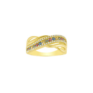 Ring 0.5Ct Multi Diamond <br>PLR-18039MLT