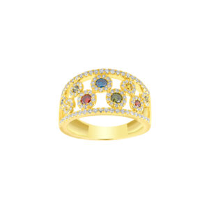 Ring 0.96Ct Multi Diamond <br>PLR-18052MLT