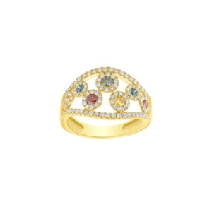 Ring 0.96Ct Multi Diamond <br>PLR-18053MLT