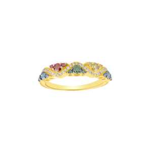 Ring 0.54Ct Multi Diamond <br>PLR-18085MLT