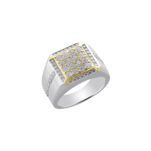 Ring 1.75Ct White Diamond <br>PLR-18199WHT
