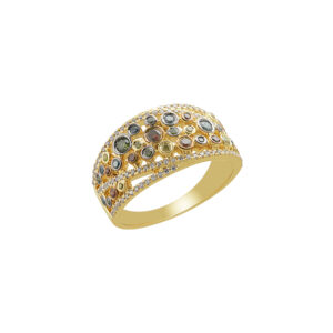 Ring 0.68Ct Multi Diamond <br>PLR-18255MLT