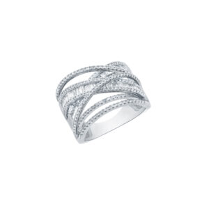 Ring 1.15Ct White Diamond <br>PLR-18406WHT