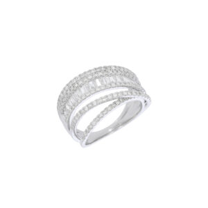 Ring 1.24Ct White Diamond <br>PLR-18436WHT